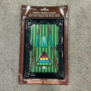 Mini Pool Table Game